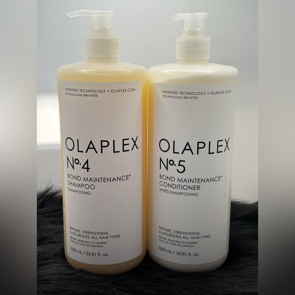 OLAPLEX No.4 and No.5 Bond Maintenance shampoo & conditioner Duo